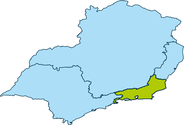 Mapa Sudeste Mapa Sudeste